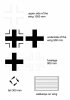 Omask 25002 Fw Bf 109G-6 masks for crosses and walkways 1/35